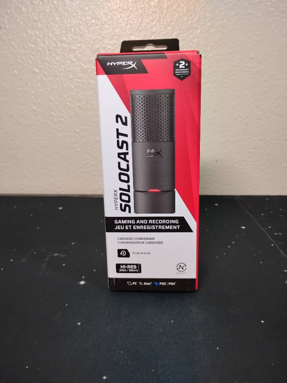 HyperX SoloCast 2 Gaming and Recording Cardioid Condenser Microphone